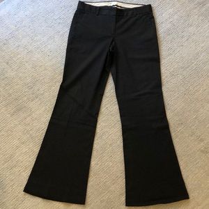 Theory Black Wide Leg Pants